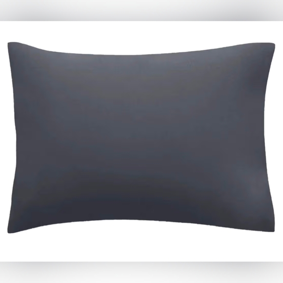 Brooklinen Sateen Luxe Graphite Standard Pillowcase Set of Two NWT Cotton - Picture 1 of 4